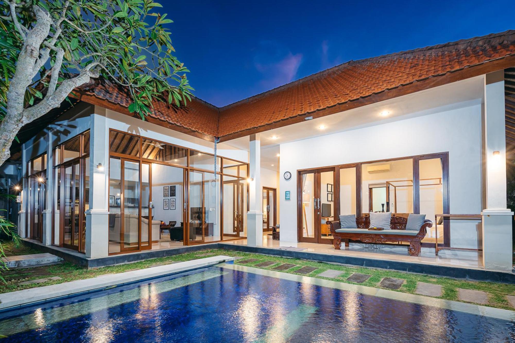 5Min WALK TO Beach - PRIVATE POOL MAHAYANA VILLA Canggu Exterior foto